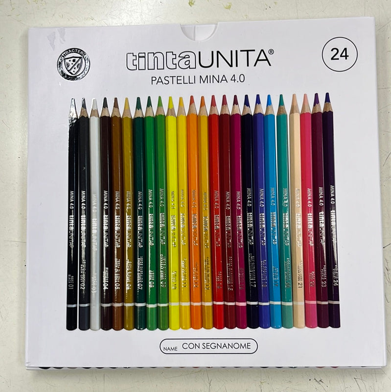 24 pastelli Tinta Unita