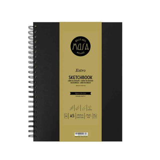 MUSA Sketchbook Estro A5 Spirale 150gr. 50 fogli pz.2