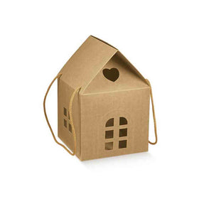 SCOTTON Scatola Casina Con Manici cm 20x20x18H 2 pezzi