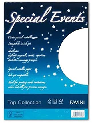 FAVINI Carta A4 Special Events Majestic gr.250 - 10 fogli